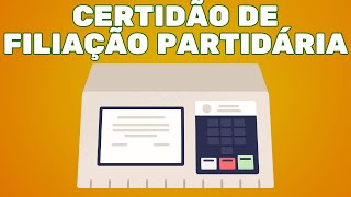 COMO CONSULTAR A SITUAÇÃO DA CERTIDÃO DE FILIAÇÃO PARTIDÁRIA TIRAR CERTIDÃO DE FILIAÇÃO PARTIDÁRIA [upl. by Hindorff]