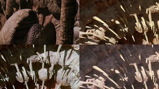 Original Sarlacc Pit 4X COMPARISON  Despecialized 4K83 Bluray OTD83  Return of the Jedi 1983 [upl. by Trinl]