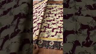 Chanderi silk saree [upl. by Lovel959]