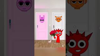 POV Orange has done everything it can to make Pinki fall in love with him  Incredibox Sprunki [upl. by Cedar]