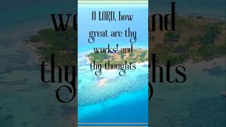 Awakening to God’s Greatness  Psalm 925 shorts bible jesus [upl. by Eniarrol924]