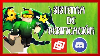 🙃Como crear sistema de verificación con RoVer en Discord🛠⚙ [upl. by Lorimer]