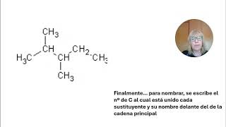 Nomenclatura de alcanos [upl. by Kitarp878]