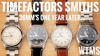 Timefactors Smiths 36mm Roundup  One Year Later [upl. by Vasta149]