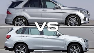 2016 Mercedes Benz GLE vs 2016 BMW X5 [upl. by Crutcher]