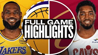 LAKERS at CAVALIERS  FULL GAME HIGHLIGHTS  October 30 2024 [upl. by Chapnick]