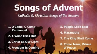 Songs of Advent  8 Christian amp Catholic Advent Hymns amp Songs  Choir w Lyrics  Sunday 7pm Choir [upl. by Arnulfo195]