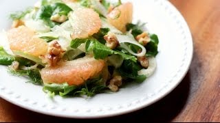 Fennel amp Grapefruit Winter Salad  Tasty Memories [upl. by Sneve]