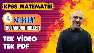 Kpss ve Dgs Matematik  Tek Video  Tek Pdf  Öğrenme Garantili  Derleme 2022kpss 2022dgs [upl. by Lorry]