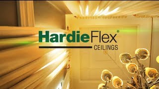 HardieFlex ceilings Installation Video [upl. by Gretal115]