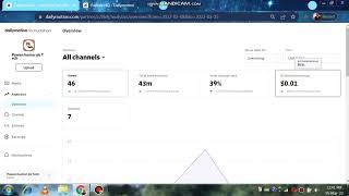 live proof monetization completed dailymotion earning started now  live proof dailymotion payment [upl. by Willumsen]