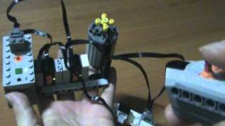 Multiple Receiver for one motor method in LEGO PF system [upl. by Reeve]