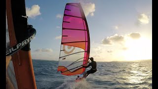 Bermuda Windsurfing  Starboard Isonic 90 vs Futura 107 Hurricane Leslie Slalom Session Day Two [upl. by Cilo]