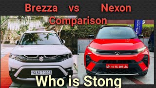 Nexon 2023 vs Brezza 2023 Comparison [upl. by Perni77]