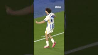 Ferdi Kadioglus FIRST Brighton Goal 😍 brightonandhovealbion ferdikadioğlu carabaocup [upl. by Girhiny700]