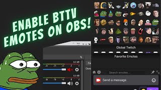 How To Enable BTTV amp FrankerFaceZ Emotes in OBS Studio 2021 [upl. by Mosa]