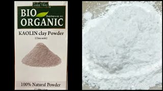 BIO ORGANIC KAOLIN CLAY POWDER REVIEW IN TAMIL [upl. by Luanni]