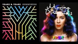 Blue King  Years amp Years vs Marina amp the Diamonds Mashup [upl. by Errick]