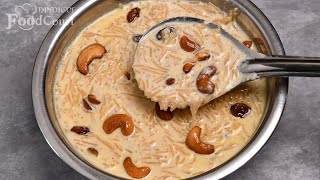 Semiya Payasam Caramel Semiya Payasam Vermicelli Payasam [upl. by Kolivas906]