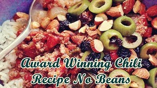 Award Winning Chili Recipe No Beans [upl. by Arundell133]