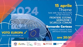 Voto Europa Frontiere esterne migrazione e sicurezza comune [upl. by Cob]