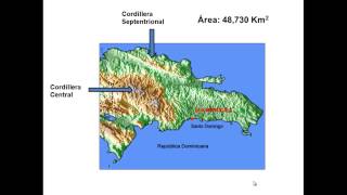 MAPA DE LA REPÚBLICA DOMINICANA [upl. by Sucerdor]