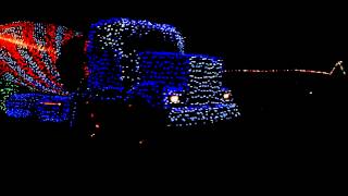 Comox Valley Christmas Truck Light Parade  2012 [upl. by Sekoorb132]