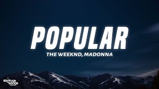 The Weeknd Playboi Carti amp Madonna  Popular Lyrics [upl. by Tull]