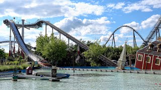 Tidal Wave 🌊 Ride in Amity Cove at Thorpe Park Resort 🇬🇧 [upl. by Shapiro]