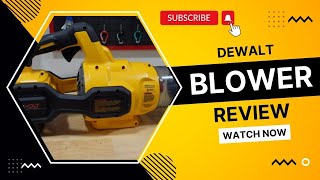 Dewalt Blower 60 Volt kit Review DCBL772 Flexvolt Homedepot 600 CFM Brushless DCBL772X1 [upl. by Minica]