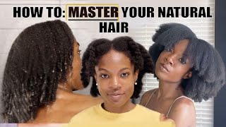 HOW TO CARE FOR NATURAL HAIR FOR BEGINNERS  My Full Natural Hair Regimen [upl. by Etnaik]