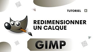 Gimp comment redimensionner un calque [upl. by Gereld]