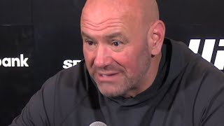 Dana White says Sean Strickland Won at UFC 297 [upl. by Atled978]