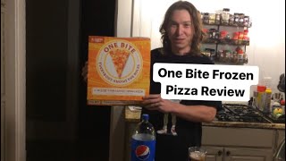 One Bite Frozen Pizza Review  Barstool Sports Cheese Pizza Physical Media Man Dave Portnoy [upl. by Ulita]