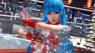 Dead or Alive 6  DOA6  Kula vs Tina  No HUD  No Music [upl. by Nauqed]