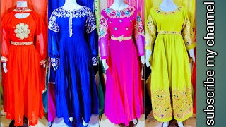 new maxisimple long maxiparty wear maxilong frock 2024dress fashion partywearshararasuitdesig [upl. by Ayekal147]