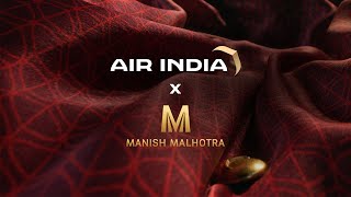 Air Indias New Pilot amp Cabin Crew Uniforms – by Manish Malhotra [upl. by Anoi]