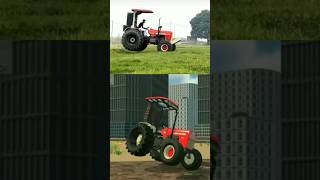 game vs real tractor stunt 😱 [upl. by Bernelle]