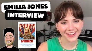 Emilia Jones  Interview [upl. by Arrimat]