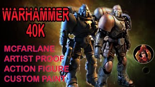 Painting Mcfarlane Artist Proof Warhammer 40K Reiver [upl. by Farron]