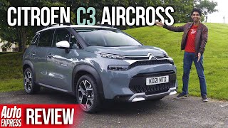 NEW 2021 Citroen C3 Aircross review the most comfortable crossover you can buy  Auto Express [upl. by Fornof]