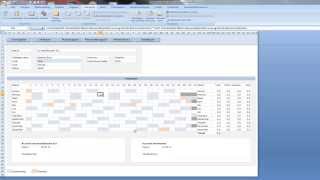 Demonstratiefilm urenregistratie in Microsoft Excel [upl. by Immat355]