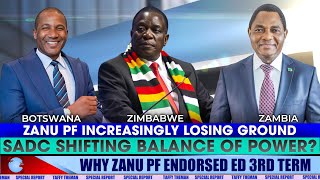 Mnangagwas regional desperation ZANU slowly losing ground in SADC [upl. by Ayiram]