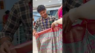 Saree draping how to arrange waist pleeting pothyspriya saree pothystraditional sareewearing [upl. by Mcgee938]