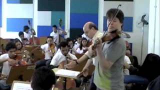 Joshua Bell at Instituto Baccarelli 2 of 3 [upl. by Surtimed934]