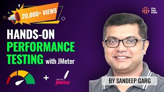 Performance Testing Using JMeter Tutorial  Sandeep Garg performancetesting loadtesting [upl. by Arak]