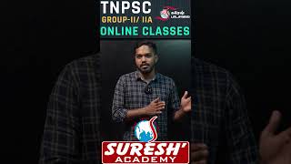 TNPSC  GROUPII IIA  ONLINE CLASSES  Suresh paadasaalai  Suresh IAS Academy [upl. by Tutto849]