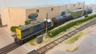 Visiting Lance Mindheims HO Scale CSX Downtown Spur Miami Layout 01302017 [upl. by Laing]