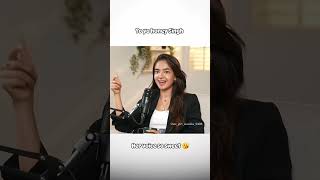 Anushka sen in interview singing song anushka sen new short video [upl. by Ettevi767]