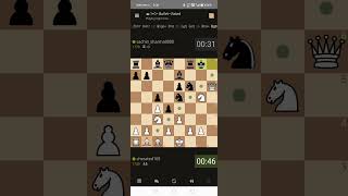 22 move checkmatevant kruijs opening damianos knight mate chessted [upl. by Auqenahc]